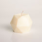 Geometric Bergamot based Organic Beeswax Candle