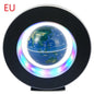 World Map Magnetic Levitation Globe LED Rotating Earth Floating Levitating Lamp O/C Shape Bedside Lights Novelty Birthday Gift